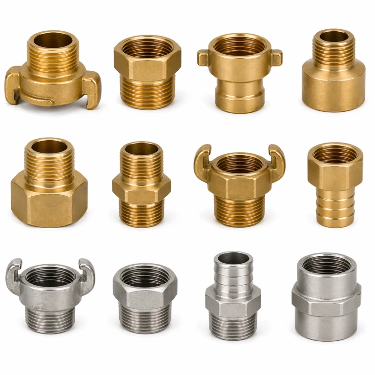 Fire hose adaptors and coupling reducers