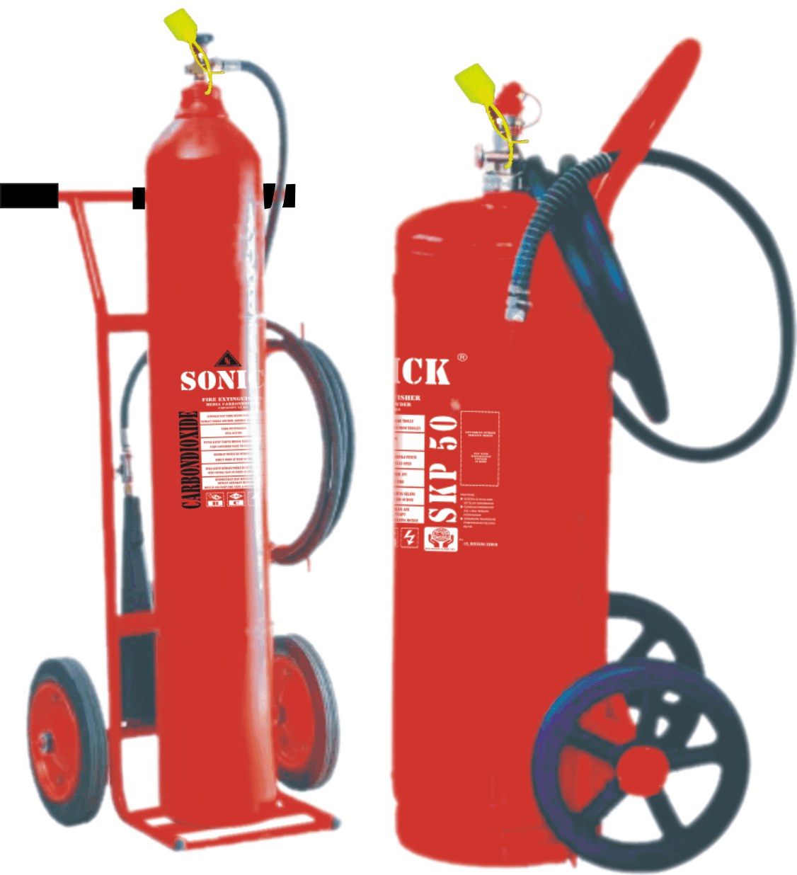 trolley fire extinguisher